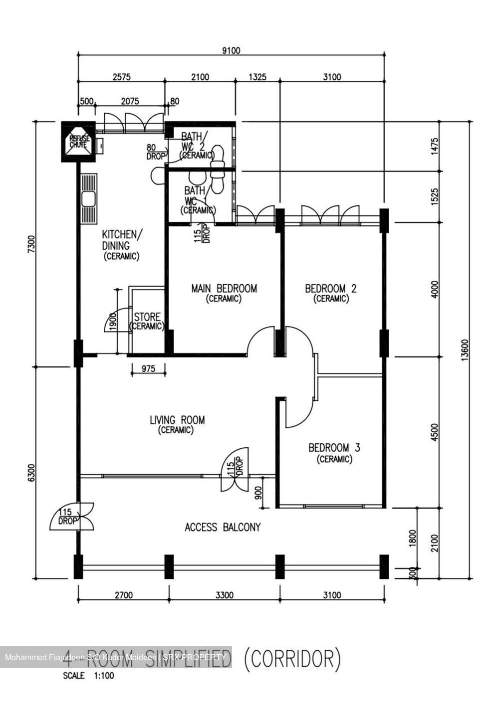 Blk 423 Yishun Avenue 11 (Yishun), HDB 4 Rooms #637257301
